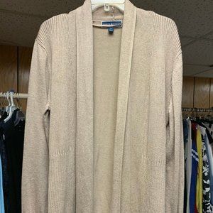 Karen Scott Mid Length Cardigan Sweater